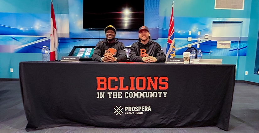 BC Lions in the Community