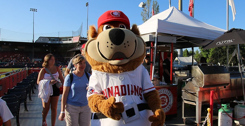 Vancouver Canadians Mascot