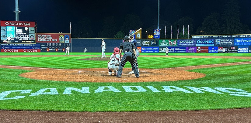 Vancouver Canadians at Nat Bailey