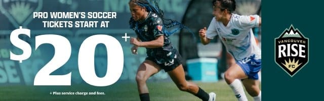 Vancouver Rise FC Banner Ad