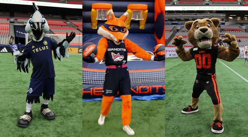 Vancouver Sports Mascots