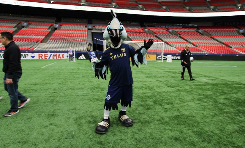 Vancouver Whitecaps Mascot